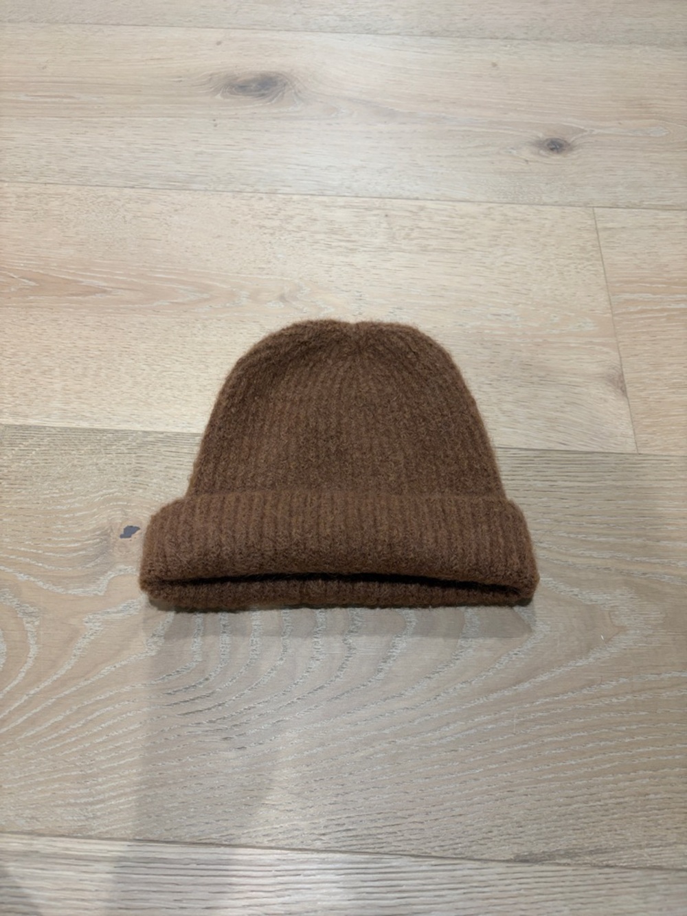 NWOT Janessa Leone Piper Beanie in Whiskey OS